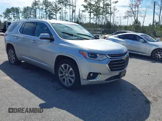 2021 Chevrolet Traverse Premier with VIN 1GNEVKKWXMJ198159, listed as a IAAI auction lot 41616691 with 80,229 mi miles. Bid and sale history available at carsss.com. Image 1.