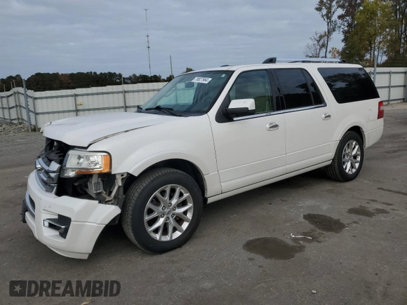 2015 Ford Expedition Max Limited with VIN 1FMJK1KT1FEF16094, listed as a Copart auction lot 78827964 with 103,122 mi miles and Salvage Title. Bid and sale history available at carsss.com. Image 1.