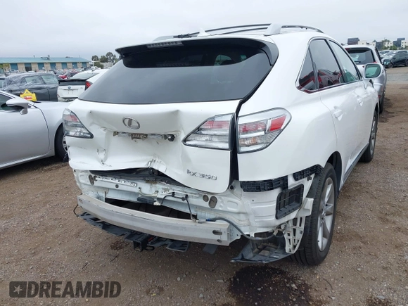 2012 Lexus RX 350 with VIN 2T2BK1BA9CC133392, listed as a IAAI auction lot 42433680 with 140,944 mi miles and . Bid and sale history available at DreamBid. Image 6.