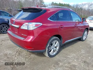 2010 Lexus RX 450h with VIN JTJBC1BAXA2008055, listed as a IAAI auction lot 41967991 with 182,736 mi miles and . Bid and sale history available at DreamBid. Image 4.