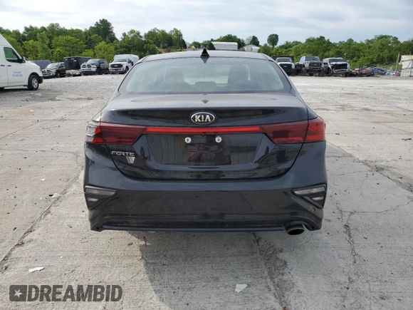 2019 Kia Forte LXS with VIN 3KPF24AD3KE008293, listed as a Copart auction lot 56541655 with 80,808 mi miles and Salvage title. Bid and sale history available at DreamBid. Image 6.