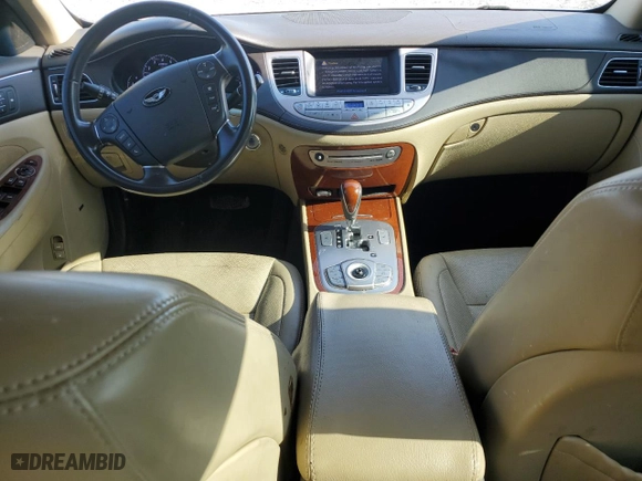 2012 Hyundai Genesis 3.8L with VIN KMHGC4DD5CU211715, listed as a Copart auction lot 51064685 with 186,980 mi miles and Salvage Title. Bid and sale history available at carsss.com. Image 8.