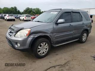 2005 Honda CR-V EX SE z VIN SHSRD78925U334751, wystawiony jako Copart lot #58966925 z przebiegiem 231 232 mil mil oraz Szkoda całkowita • Salvage title. Historia ofert i sprzedaży dostępna na DreamBid. Obrazek 1.