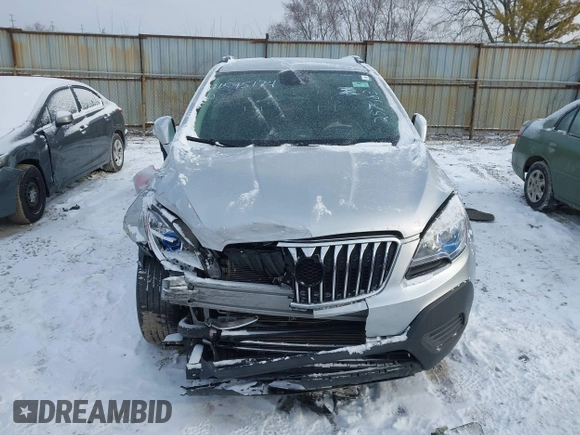 2015 Buick Encore with VIN KL4CJASB5FB257483, listed as a IAAI auction lot 41595174 with 91,826 mi miles. Bid and sale history available at carsss.com. Image 12.