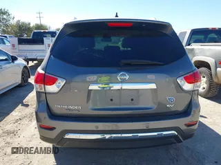 2016 Nissan Pathfinder S with VIN 5N1AR2MNXGC624565, listed as a IAAI auction lot 41213601 with 109,603 mi miles and . Bid and sale history available at DreamBid. Image 16.