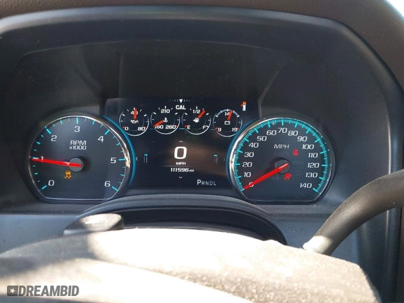 2018 GMC Sierra 1500 Denali with VIN 3GTU2PEC8JG519642, listed as a IAAI auction lot 41427185 with 111,596 mi miles. Bid and sale history available at carsss.com. Image 7.