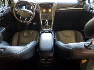 2014 Ford Fusion Titanium with VIN 3FA6P0SU9ER266393, listed as a Copart auction lot 59842455 with 144,701 mi miles and Salvage title. Bid and sale history available at DreamBid. Image 8.