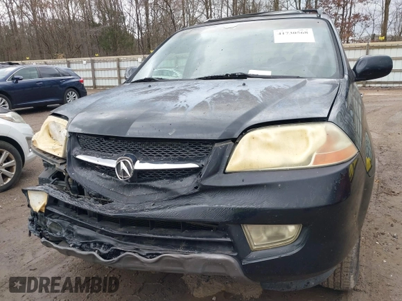 2001 Acura MDX with VIN 2HNYD18261H512842, listed as a IAAI auction lot 41730568 with 1 mi miles. Bid and sale history available at carsss.com. Image 12.