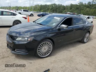 2017 Chevrolet Impala LT with VIN 2G1105S37H9154871, listed as a Copart auction lot 51824015 with 186,105 mi miles and Salvage Title. Bid and sale history available at DreamBid. Image 1.