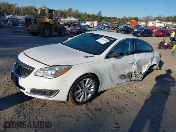2016 Buick Regal Premium I z VIN 2G4GR5EX8G9162042, wystawiony jako IAAI lot #40840420 z przebiegiem 125 709 mil mil oraz . Historia ofert i sprzedaży dostępna na DreamBid. Obrazek 2.
