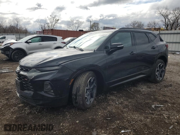 2020 Chevrolet Blazer RS с VIN 3GNKBKRS5LS547658, выставлен на аукционе Copart как лот 53140915 с пробегом 49 099 миль миль и Списание • Salvage title. История ставок и продаж доступна на DreamBid. Изображение 1.
