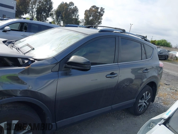 2018 Toyota RAV4 LE with VIN JTMZFREV8JJ729812, listed as a IAAI auction lot 41755640 with 43,630 mi miles. Bid and sale history available at carsss.com. Image 14.
