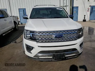 2020 Ford Expedition Platinum with VIN 1FMJU1LT3LEA26650, listed as a Copart auction lot 77768094 with 52,033 mi miles and Salvage title. Bid and sale history available at DreamBid. Image 5.
