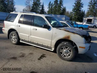 2004 Mercury Mountaineer Convenience w/4.6L with VIN 4M2DU86W54ZJ15401, listed as a Copart auction lot 47472505 with 0 mi miles and Salvage Title. Bid and sale history available at carsss.com. Image 4.