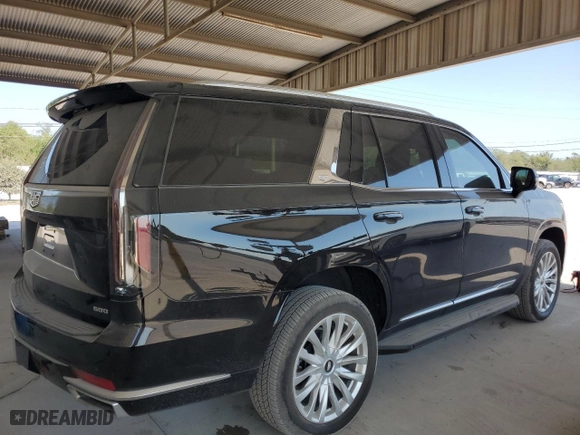 2024 Cadillac Escalade RWD Luxury with VIN 1GYS3AKL7RR235866, listed as a Copart auction lot 76114714 with 2,406 mi miles and Clean Title. Bid and sale history available at carsss.com. Image 3.