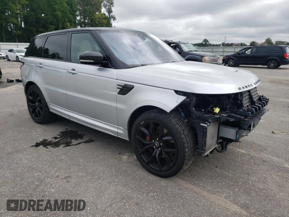 2018 Land Rover Range Rover Sport SVR с VIN SALWZ2SE3JA190546, выставлен на аукционе Copart как лот 73454874 с пробегом 66 069 миль миль и Списание • Salvage title. История ставок и продаж доступна на DreamBid. Изображение 4.