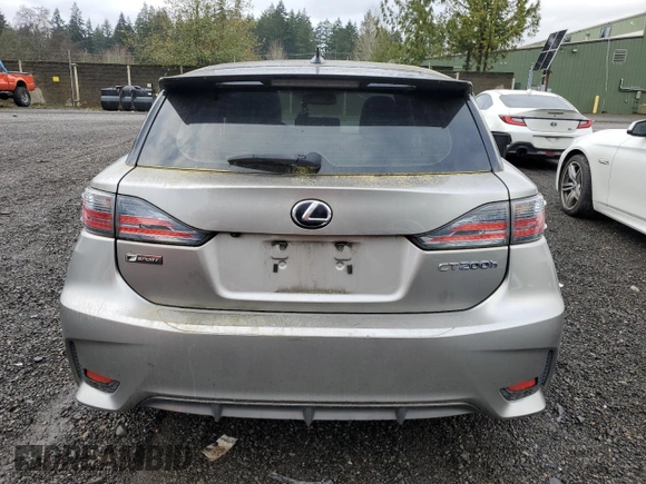 2017 Lexus CT with VIN JTHKD5BH2H2286719, listed as a Copart auction lot 82180384 with 118,685 mi miles and Salvage Title. Bid and sale history available at carsss.com. Image 6.