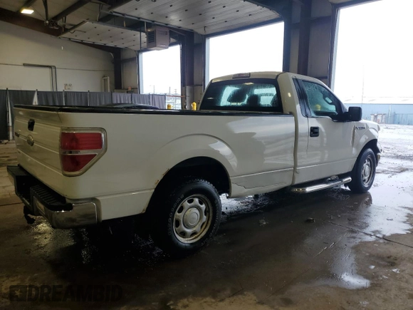 2011 Ford F-150 XL with VIN 1FTNF1CF0BKD36006, listed as a Copart auction lot 47187975 with 141,090 mi miles and Salvage Title. Bid and sale history available at DreamBid. Image 3.