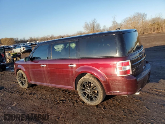 2019 Ford Flex SEL with VIN 2FMHK6C83KBA28437, listed as a Copart auction lot 48343215 with 123,610 mi miles and Salvage Title. Bid and sale history available at carsss.com. Image 2.