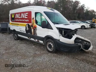 2022 Ford Transit Cargo with VIN 1FTBR1C81NKA73847, listed as a Copart auction lot 82311624 with 81,869 mi miles and Salvage title. Bid and sale history available at DreamBid. Image 4.