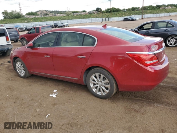 2014 Buick LaCrosse with VIN 1G4GA5GRXEF188507, listed as a Copart auction lot 60331155 with 100,784 mi miles and Salvage title. Bid and sale history available at DreamBid. Image 2.