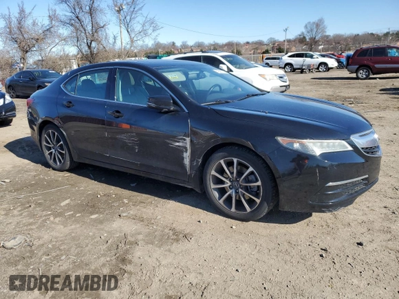 2016 Acura TLX V6 with VIN 19UUB2F31GA006713, listed as a Copart auction lot 49387325 with 157,066 mi miles and Salvage title. Bid and sale history available at DreamBid. Image 4.