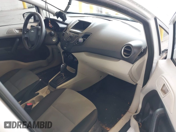 2013 Ford Fiesta S with VIN 3FADP4TJ4DM226897, listed as a IAAI auction lot 41916651 with 56,714 mi miles and . Bid and sale history available at DreamBid. Image 5.
