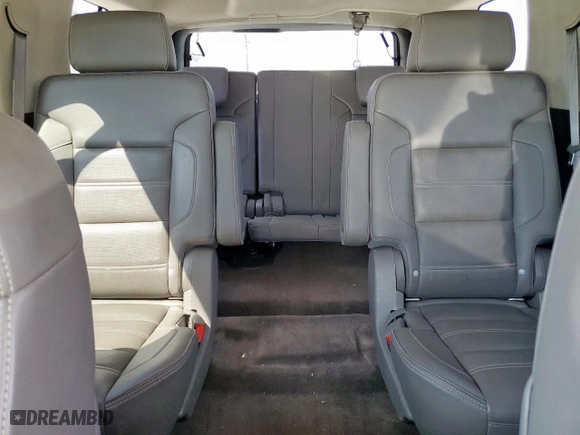 2015 GMC Yukon Denali with VIN 1GKS2CKJ9FR113741, listed as a Copart auction lot 50433165 with 158,212 mi miles and Salvage Title. Bid and sale history available at carsss.com. Image 10.