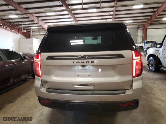 2021 Chevrolet Tahoe Z71 with VIN 1GNSKPKD8MR116891, listed as a Copart auction lot 48482755 with 94,471 mi miles and Clean Title. Bid and sale history available at carsss.com. Image 6.