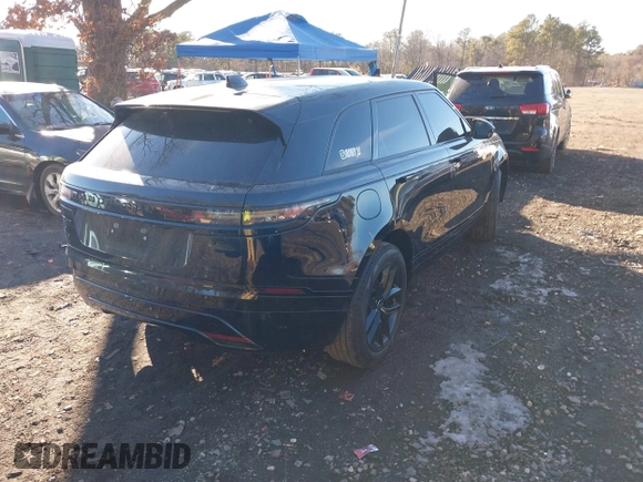 2025 Land Rover Range Rover Velar Dynamic SE with VIN SALYL2EX7SA391827, listed as a IAAI auction lot 41430644 with 4,063 mi miles and . Bid and sale history available at DreamBid. Image 4.