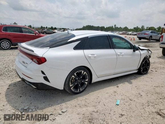 2024 Kia K5 GT-Line z VIN 5XXG64J20RG240827, wystawiony jako Copart lot #57462095 z przebiegiem 50 525 mil mil oraz Szkoda całkowita • Salvage title. Historia ofert i sprzedaży dostępna na DreamBid. Obrazek 3.