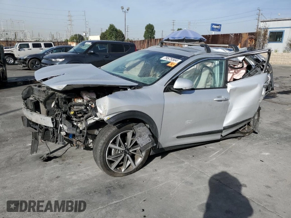 2021 Kia Niro Touring with VIN KNDCC3LC6M5473230, listed as a Copart auction lot 79575564 with 0 mi miles and Salvage Title. Bid and sale history available at carsss.com. Image 1.