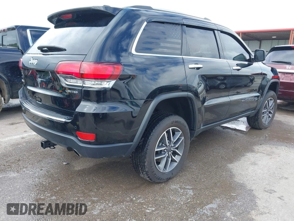 2021 Jeep Grand Cherokee Limited with VIN 1C4RJFBG4MC537914, listed as a IAAI auction lot 42113178 with 57,436 mi miles and . Bid and sale history available at DreamBid. Image 4.