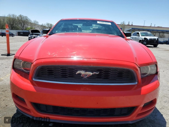 2014 Ford Mustang V6 with VIN 1ZVBP8AM1E5327826, listed as a Copart auction lot 57093825 with 158,268 mi miles and Salvage title. Bid and sale history available at DreamBid. Image 5.