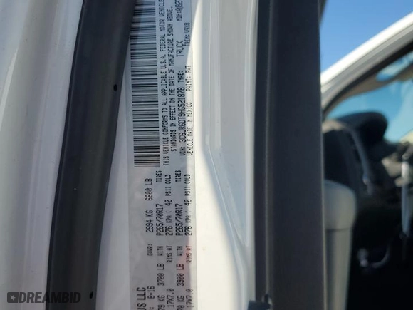2017 Ram 1500 Tradesman with VIN 3C6JR6DT9HG521878, listed as a Copart auction lot 89195345 with 161,465 mi miles and Clean Title. Bid and sale history available at carsss.com. Image 12.