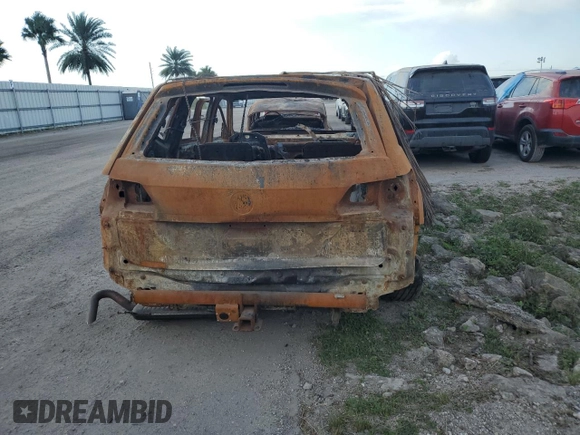 2023 Volkswagen Atlas SEL with VIN 1V2BR2CA0PC555097, listed as a Copart auction lot 74428314 with Not provided miles and Non repairable. Bid and sale history available at DreamBid. Image 6.