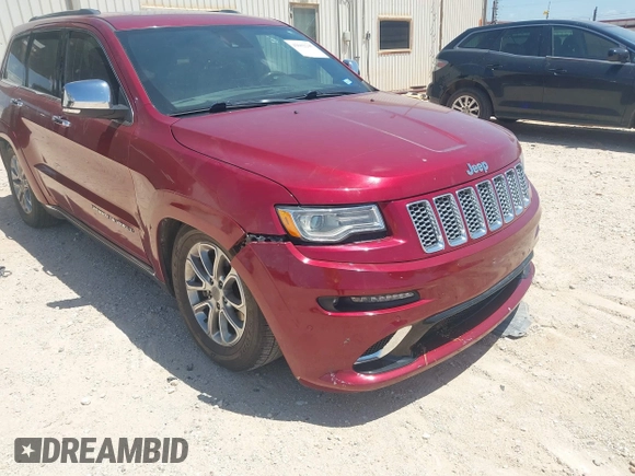 2014 Jeep Grand Cherokee Summit with VIN 1C4RJFJT1EC237358, listed as a IAAI auction lot 42602245 with 106,821 mi miles and . Bid and sale history available at DreamBid. Image 6.