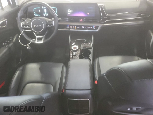 2023 Kia Sportage EX with VIN KNDPVCAG3P7022542, listed as a Copart auction lot 59915025 with 24,761 mi miles and Salvage title. Bid and sale history available at DreamBid. Image 8.