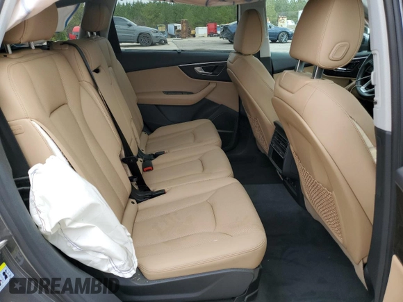 2022 Audi Q7 Premium Plus with VIN WA1LJBF78ND002311, listed as a Copart auction lot 49668015 with 99,075 mi miles and Salvage title. Bid and sale history available at DreamBid. Image 10.