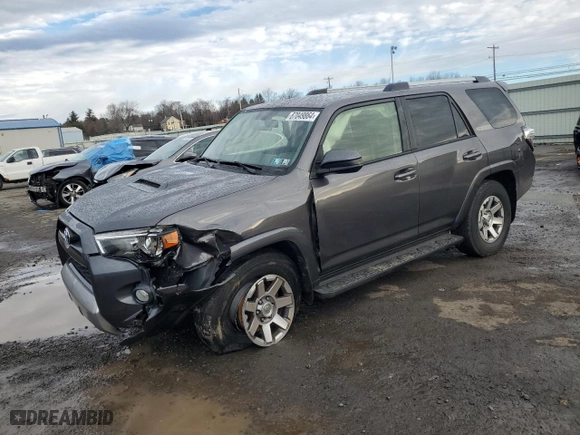 2016 Toyota 4Runner Limited with VIN JTEBU5JRXG5290229, listed as a Copart auction lot 87049864 with NaN miles and Salvage Title. Bid and sale history available at carsss.com. Image 1.