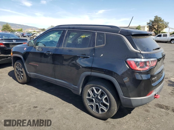 2020 Jeep Compass Trailhawk with VIN 3C4NJDDBXLT159315, listed as a Copart auction lot 66759685 with 99,806 mi miles and Clean title. Bid and sale history available at DreamBid. Image 2.
