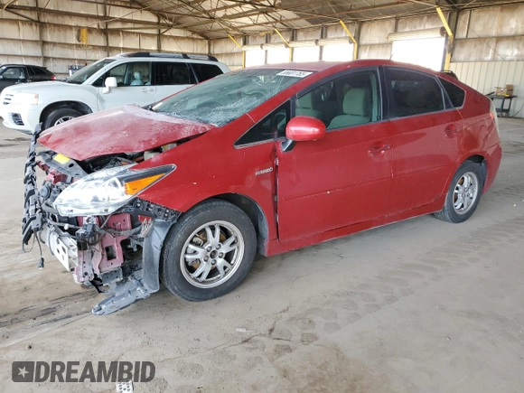 2011 Toyota Prius I with VIN JTDKN3DU0B1389258, listed as a Copart auction lot 55681765 with 168,843 mi miles and Clean Title. Bid and sale history available at carsss.com. Image 1.