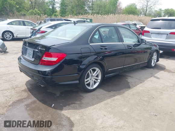 2013 Mercedes-Benz C 300 Sport with VIN WDDGF8AB4DR290813, listed as a IAAI auction lot 42092649 with 79,210 mi miles and . Bid and sale history available at DreamBid. Image 4.