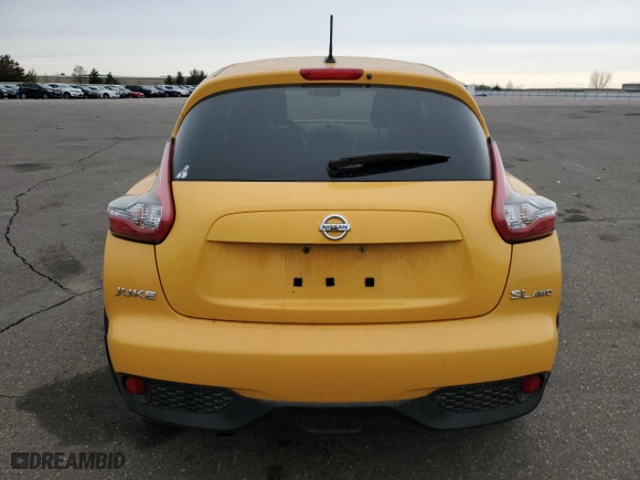 2016 Nissan Juke SL with VIN JN8AF5MV8GT657339, listed as a Copart auction lot 48012035 with 99,790 mi miles and Salvage Title. Bid and sale history available at carsss.com. Image 6.