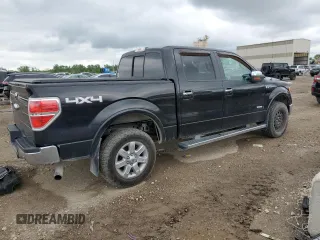 2014 Ford F-150 XL with VIN 1FTFW1ETXEFC65143, listed as a Copart auction lot 55366185 with 160,846 mi miles and Clean Title. Bid and sale history available at carsss.com. Image 3.