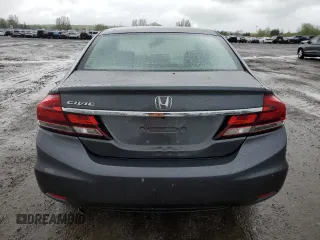 2013 Honda Civic LX z VIN 2HGFB2F53DH101197, wystawiony jako Copart lot #57496665 z przebiegiem 167 450 mil mil oraz Szkoda całkowita • Salvage title. Historia ofert i sprzedaży dostępna na DreamBid. Obrazek 6.