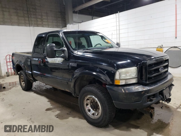 2003 Ford Super Duty F-250 XL with VIN 1FTNX21L73EA47023, listed as a Copart auction lot 81932114 with Not Provided miles and Salvage Title. Bid and sale history available at carsss.com. Image 4.