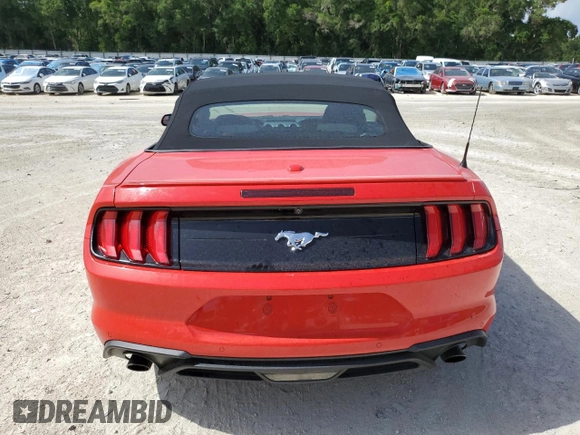 2019 Ford Mustang EcoBoost z VIN 1FATP8UH5K5205218, wystawiony jako Copart lot #60921505 z przebiegiem 70 142 mil mil oraz Nie do naprawy • Non repairable. Historia ofert i sprzedaży dostępna na DreamBid. Obrazek 6.
