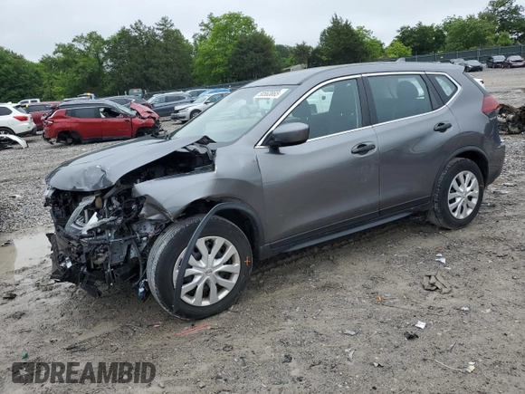2020 Nissan Rogue S with VIN JN8AT2MT5LW042066, listed as a Copart auction lot 58563865 with 105,504 mi miles and Salvage title. Bid and sale history available at DreamBid. Image 1.