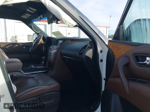 2017 Infiniti QX80 with VIN JN8AZ2NE2H9159379, listed as a IAAI auction lot 41213462 with 149,821 mi miles and . Bid and sale history available at DreamBid. Image 5.